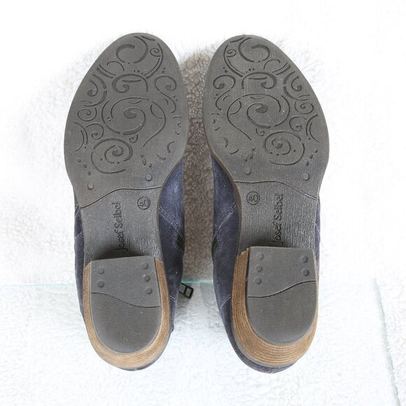 JOSEF SEIBEL Daphne Navy Suede Ankle Booties - Picture 9 of 12